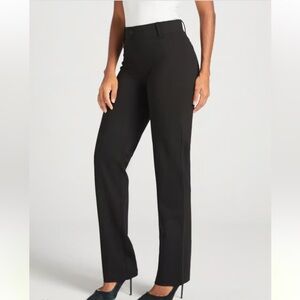 Betabrand Classic Dress Pant Yoga Pants Straight Leg Sz L Long